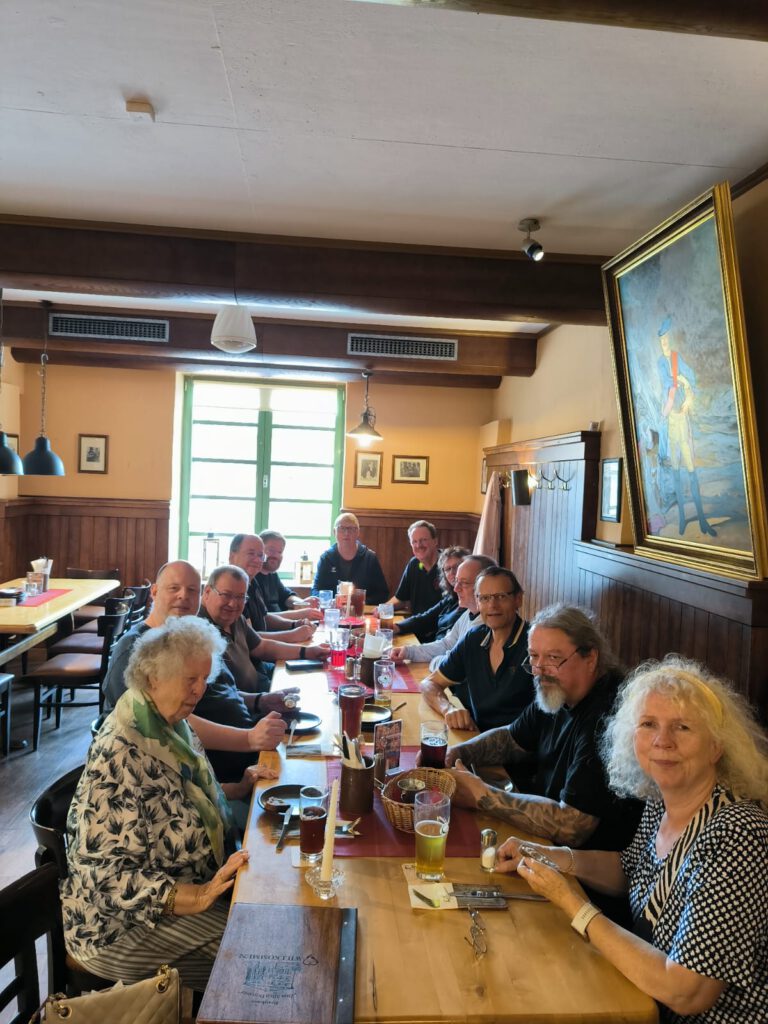 Abschlussessen im Gasthof zum "Alten Dessauer"